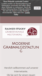 Mobile Screenshot of grabmale-stucky.de